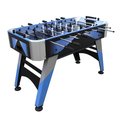 Blue Wave Blue Wave BG50381 4 ft. Blueridge Foosball Table; Blue; Silver & Black BG50381